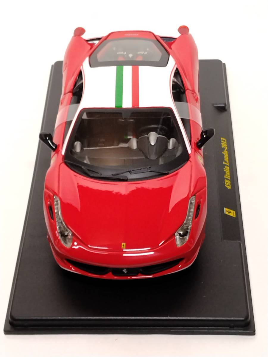 ●37 DeA デアゴスティーニ 隔週刊レ・グランディ・フェラーリ・コレクション Le Grandi Collection No.37 Ferrari 458 Italia Lauda-2013の画像7