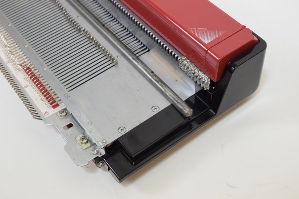 未使用？ SILVER REED シルバーリード 編機 SK700 PUNCH CARD パンチカード カンタン 70 編み物 編物 ハンドクラフト Ha-852M_画像8