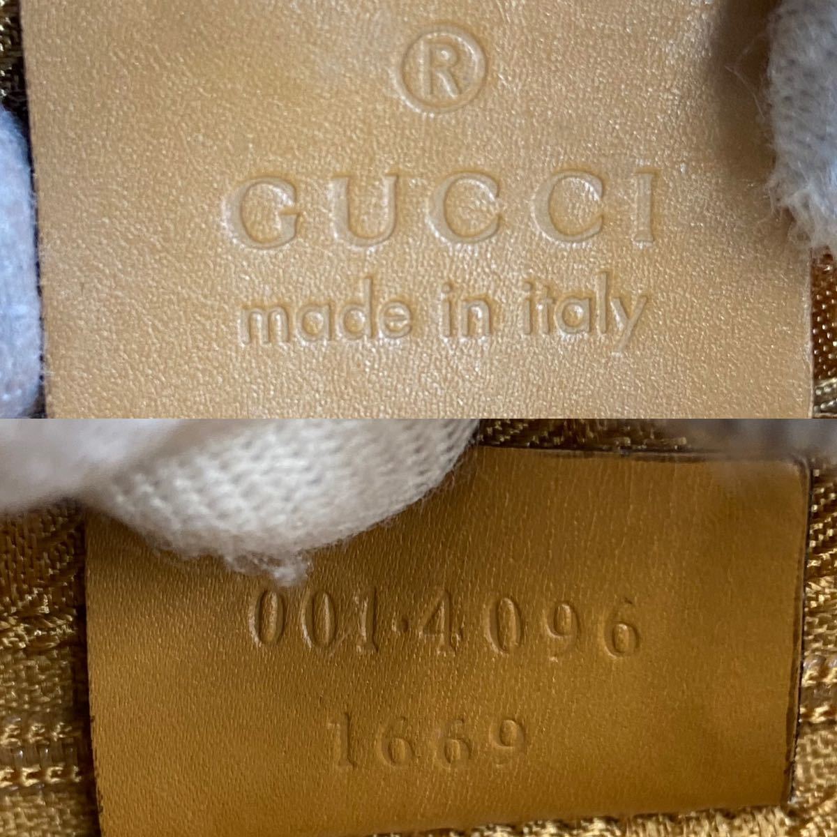 1円【高級品】GUCCI グッチ カンデンスキー ジャッキー バンブー ハンドバッグ ワンショルダーバッグ レザー ベージュ レディース 正規品_画像10