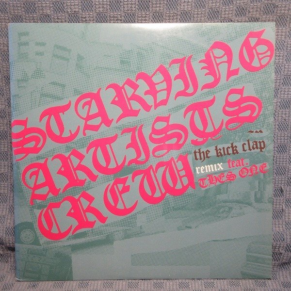 VA328●FB2512/STARVING ARTISTS CREW「the kick clap/graveyard rock」12インチレコード(アナログ盤)_画像1