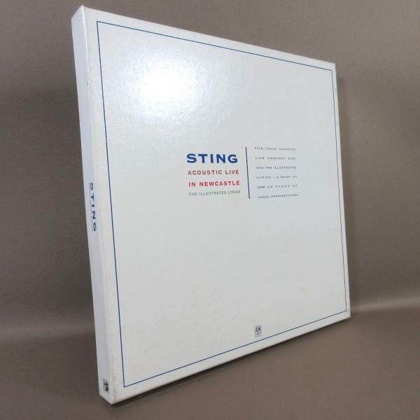 D315●【送料無料!】STING「スティング・ボックス ACOUSTIC LIVE IN NEWCASTLE」CD-BOX_画像3
