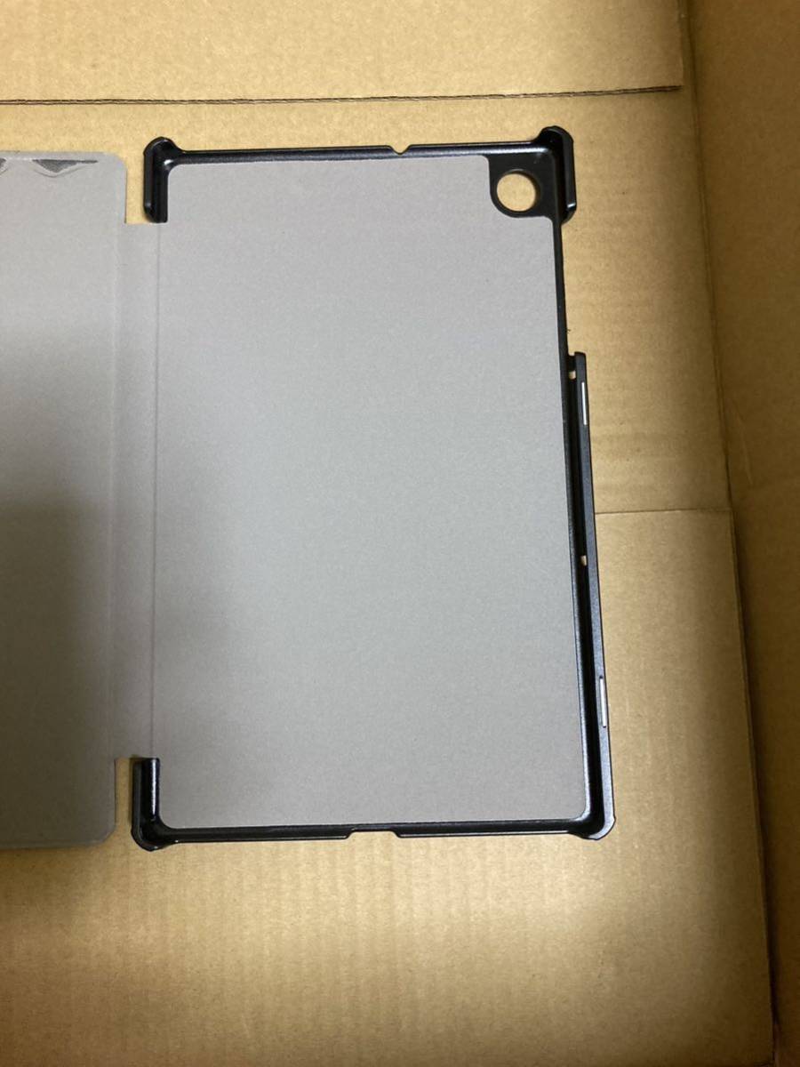 AC-5 FOR Lenovo Tab M10 HD Gen 2 10.1 用の 三つ折ケース 手帳型 スマートケース マグネット内蔵 オートスリープ機能 訳あり格安。_画像4