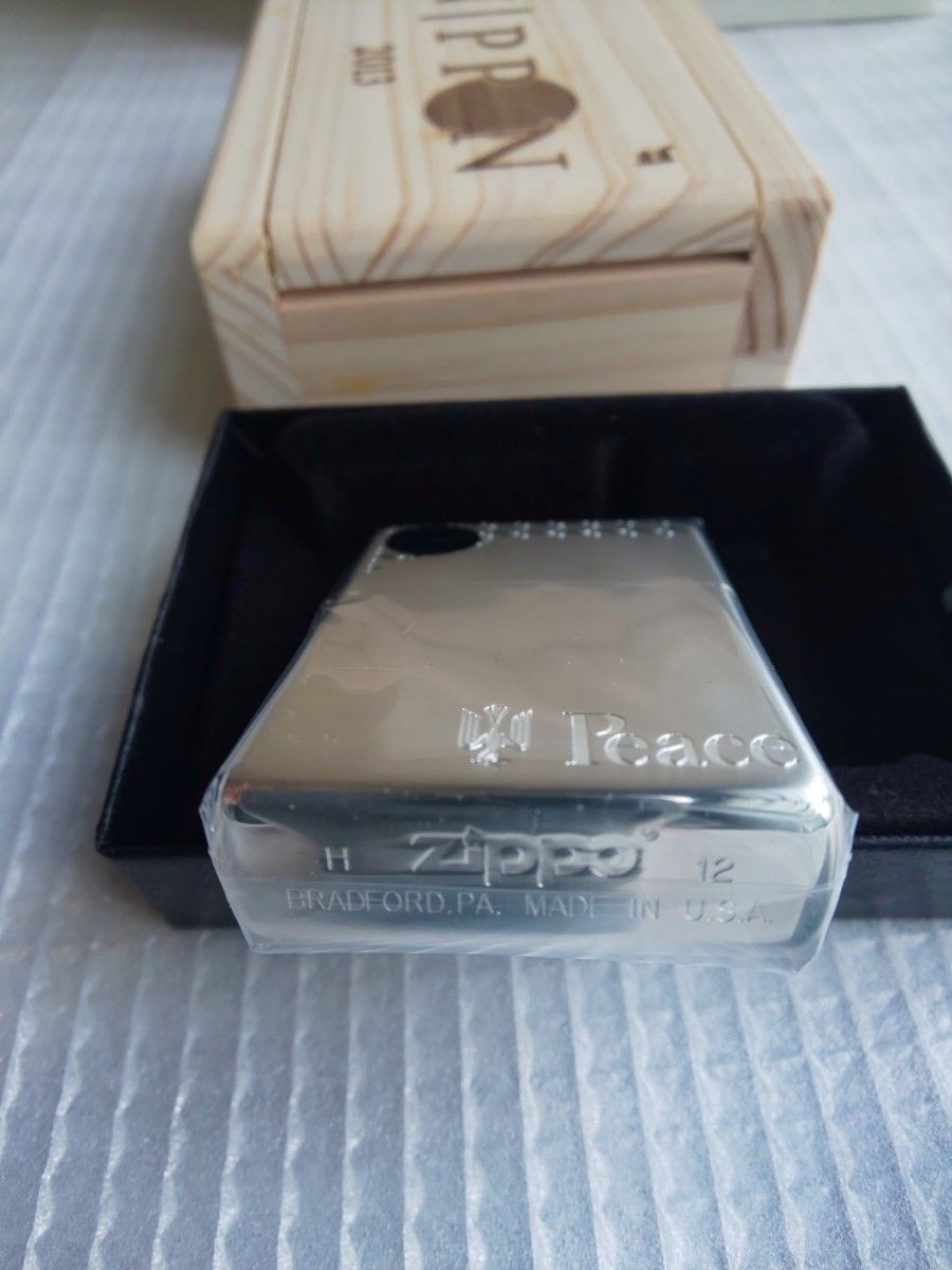 Peace 2013  ピースジッポーライター 未使用保管 JT Zippo