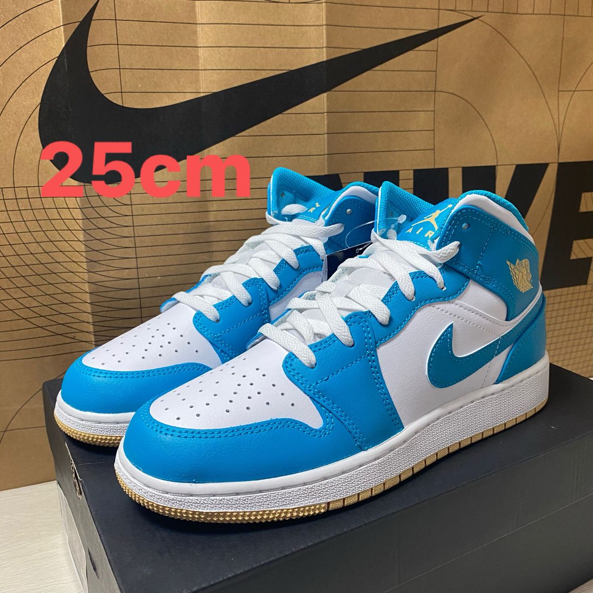 25cm AIR JORDAN 1 MID SE (GS) Yahoo!フリマ（旧）-