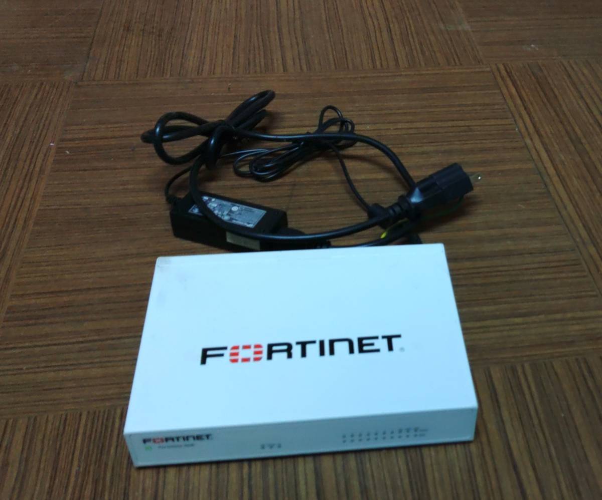 Fortinet Fortigate FG-60E 通電のみ_画像1