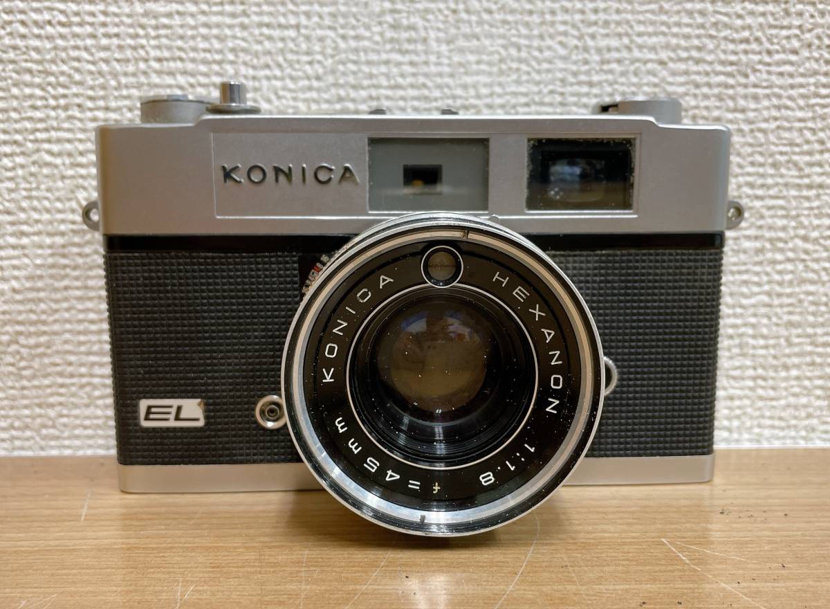 【KONICA（コニカ ） auto S2 + HEXANON 1:1.8 45mm フィルムカメラ】趣味/レトロ/現状品/A511-199_画像2