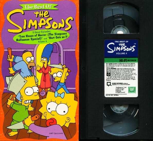 即決〈同梱歓迎〉VHS 海外アニメ The Best of the Simpsons vol.4-6(計3巻揃)シンプソンズビデオ◎その他多数出品中∞1242_画像3