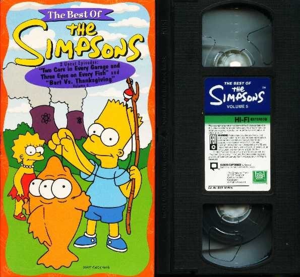 即決〈同梱歓迎〉VHS 海外アニメ The Best of the Simpsons vol.4-6(計3巻揃)シンプソンズビデオ◎その他多数出品中∞1242_画像4