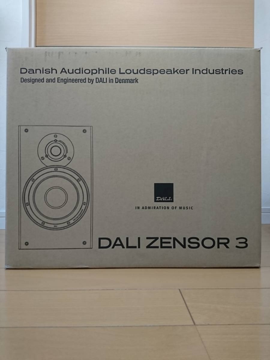 【DALI】ZENSOR 3傳感器2揚聲器1套，長期保證“輕核桃” 原文:【DALI】 ZENSOR3 センソールスピーカー 2台1組 長期保証付き「ライトウォールナット」