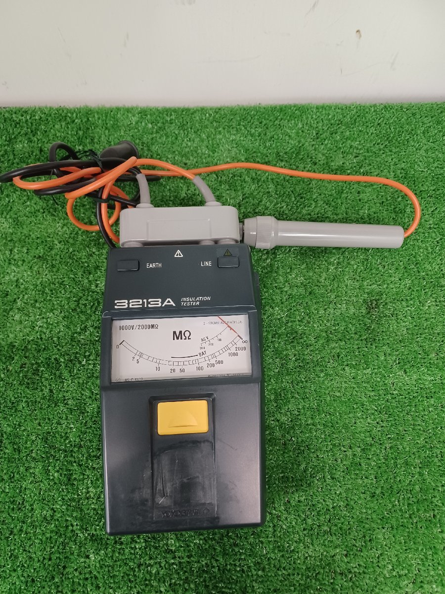 【中古品】★YOKOGAWA アナログ絶縁抵抗計 3213A 電動工具/ITZBZ6JCW1T0