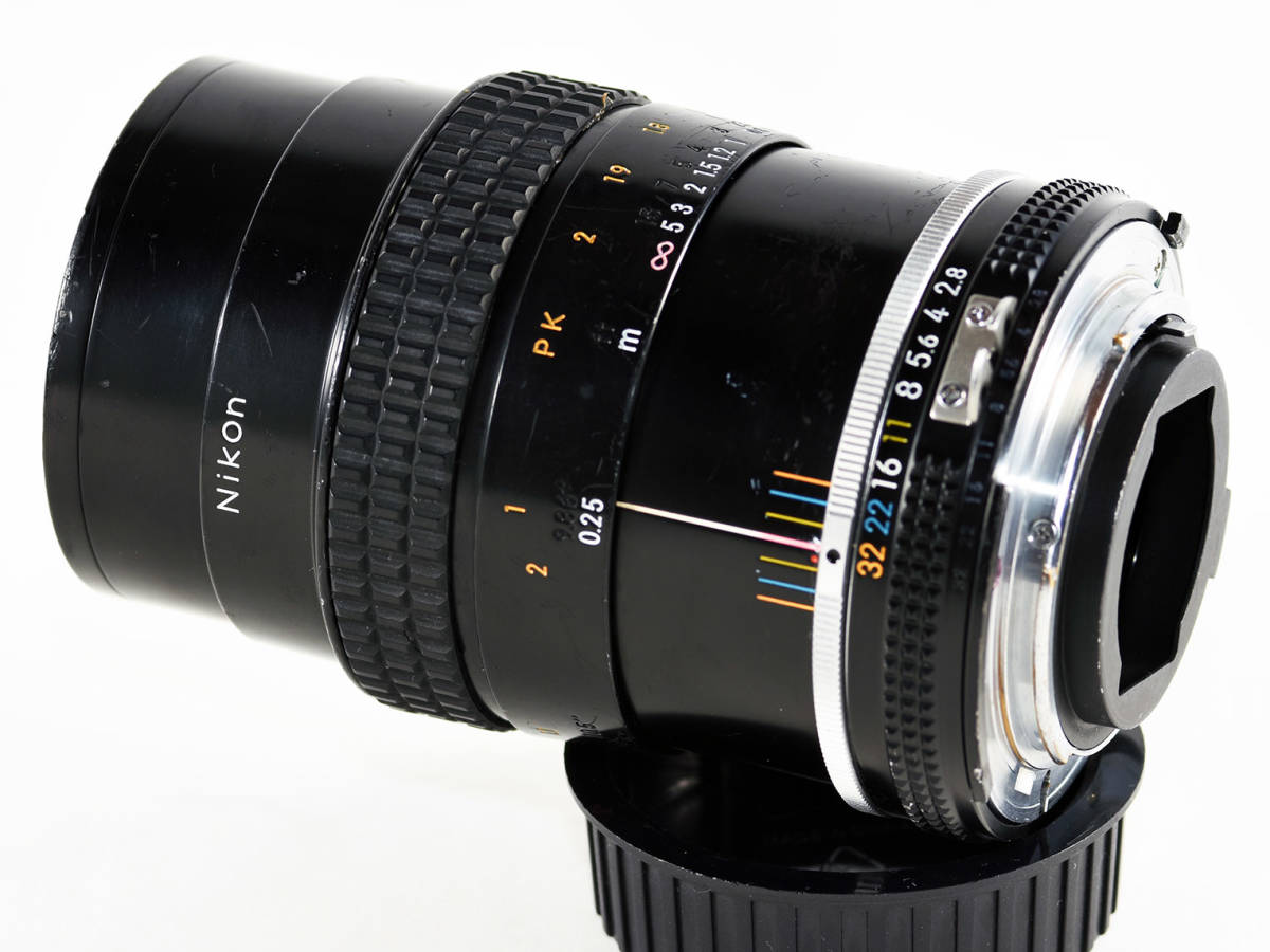 Nikon Ai-s Micro-NIKKOR 55mm f2.8 一眼レフカメラ用交換レンズ　接写レンズ　デジカメで高解像の高級レンズ_画像6