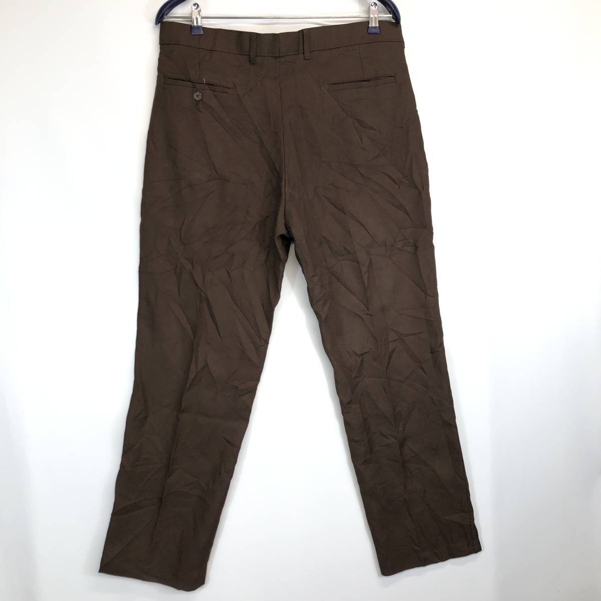 80s USA製 リーバイス アクションスラックス Action Slacks ブラウン系 