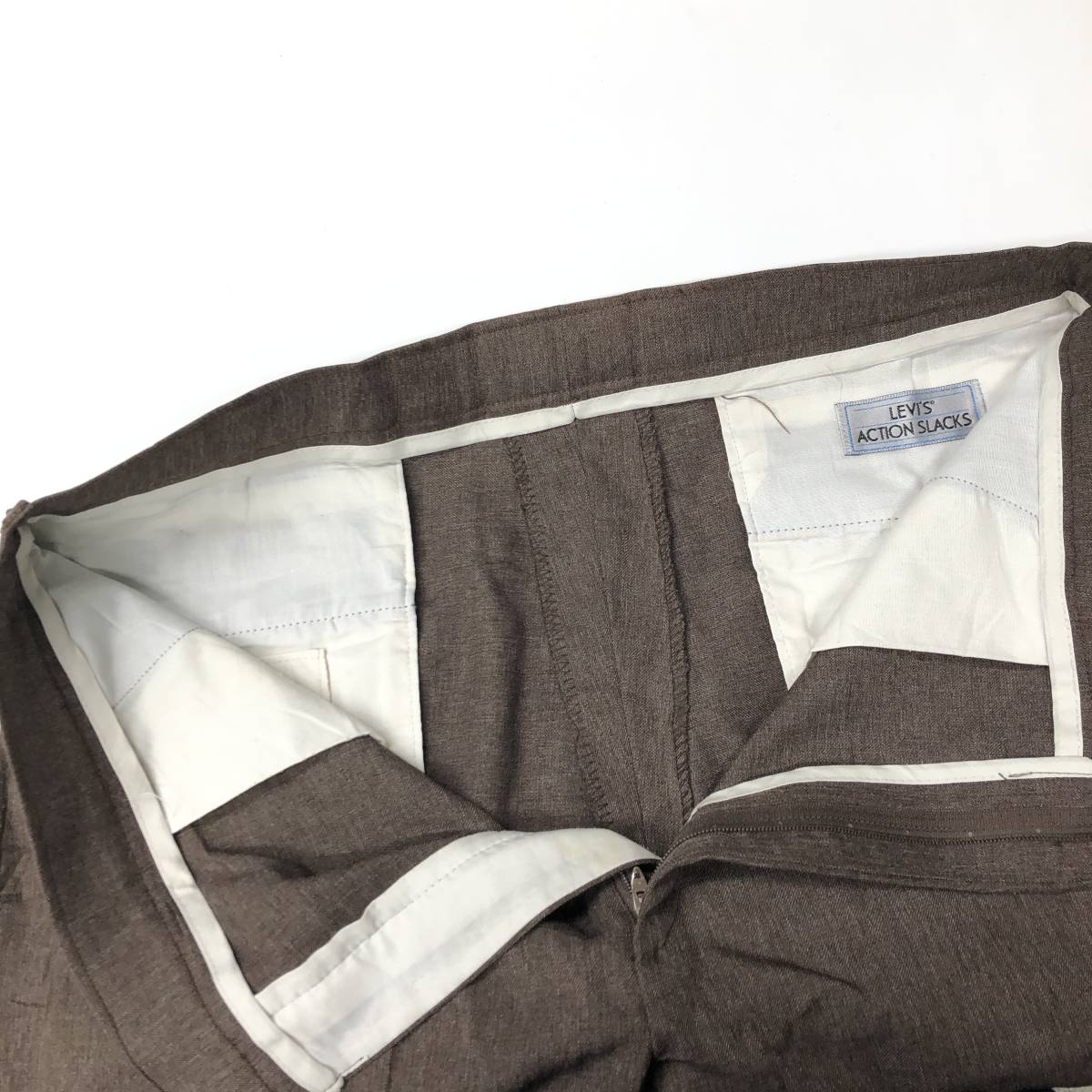80s リーバイス アクションスラックス Action Slacks ブラウン系 80s リーバイス アクションスラックス Action Slacks ブラウン系