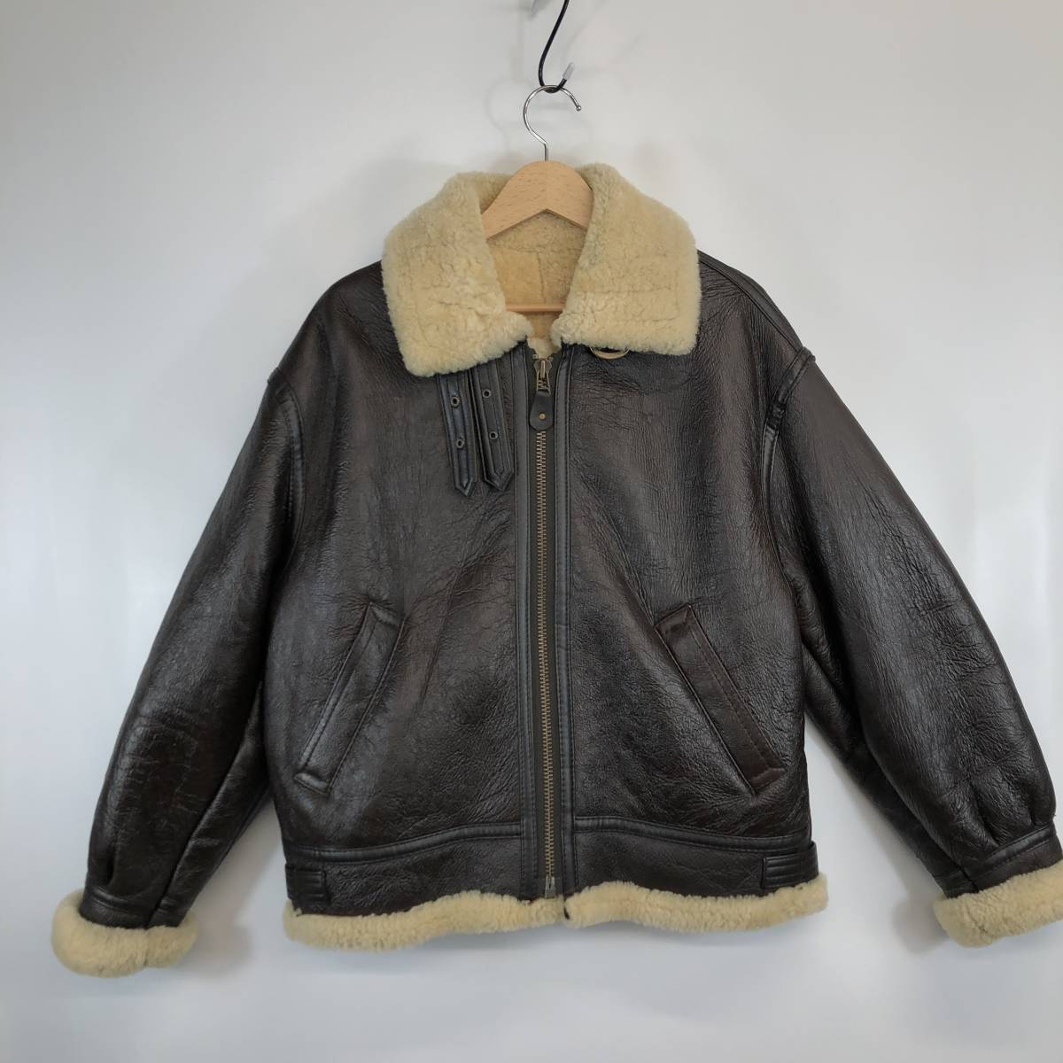90s Unknown U S ARMY AIR FORCE JKT TYPE B-3 羊革 レザー 90s Unknown U S ARMY AIR FORCE JKT TYPE B-3 羊革 レザー
