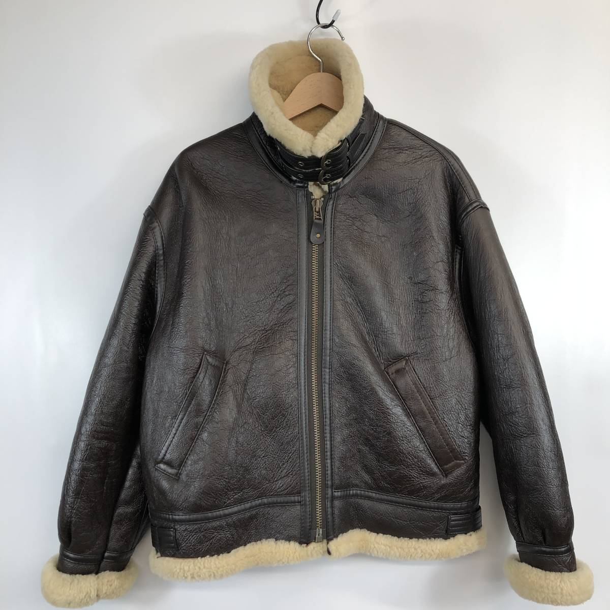 90s Unknown U S ARMY AIR FORCE JKT TYPE B-3 羊革 レザー 90s Unknown U S ARMY AIR FORCE JKT TYPE B-3 羊革 レザー