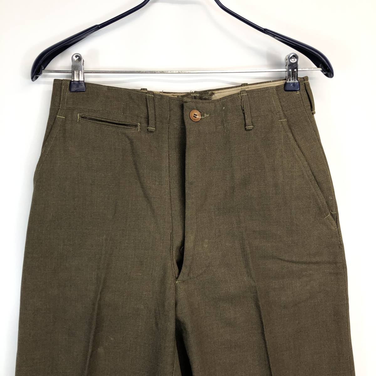 40s vintage US ARMY ウールスラックス ウールパンツ 米軍 戦後 40s vintage US ARMY ウールスラックス ウールパンツ 米軍 戦後