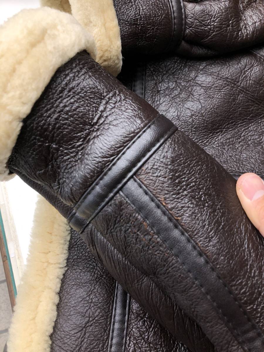 90s Unknown U S ARMY AIR FORCE JKT TYPE B-3 羊革 レザー 90s Unknown U S ARMY AIR FORCE JKT TYPE B-3 羊革 レザー