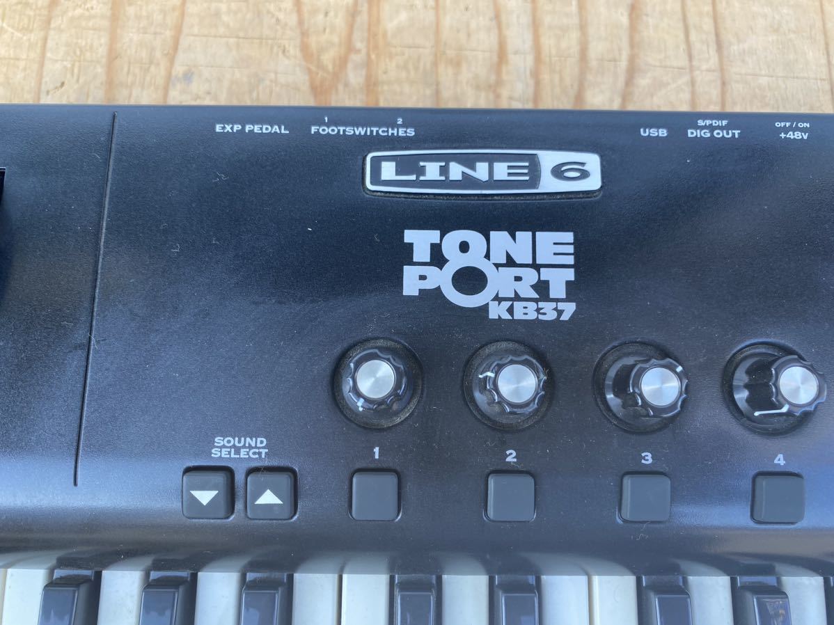 line6 tone port kb37 midiキーボード　中古品_画像6