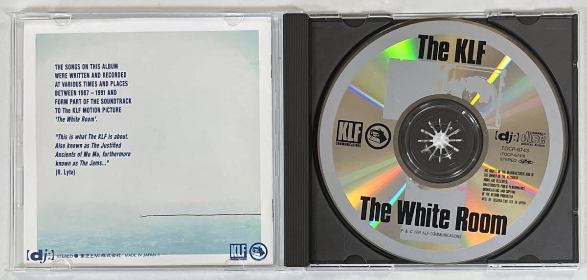 M5338◆THE KLF/ザ・KLF◆THE WHITE ROOM/ザ・ホワイト・ルーム(1CD)日本盤/英国産ハウス・ユニット_画像3