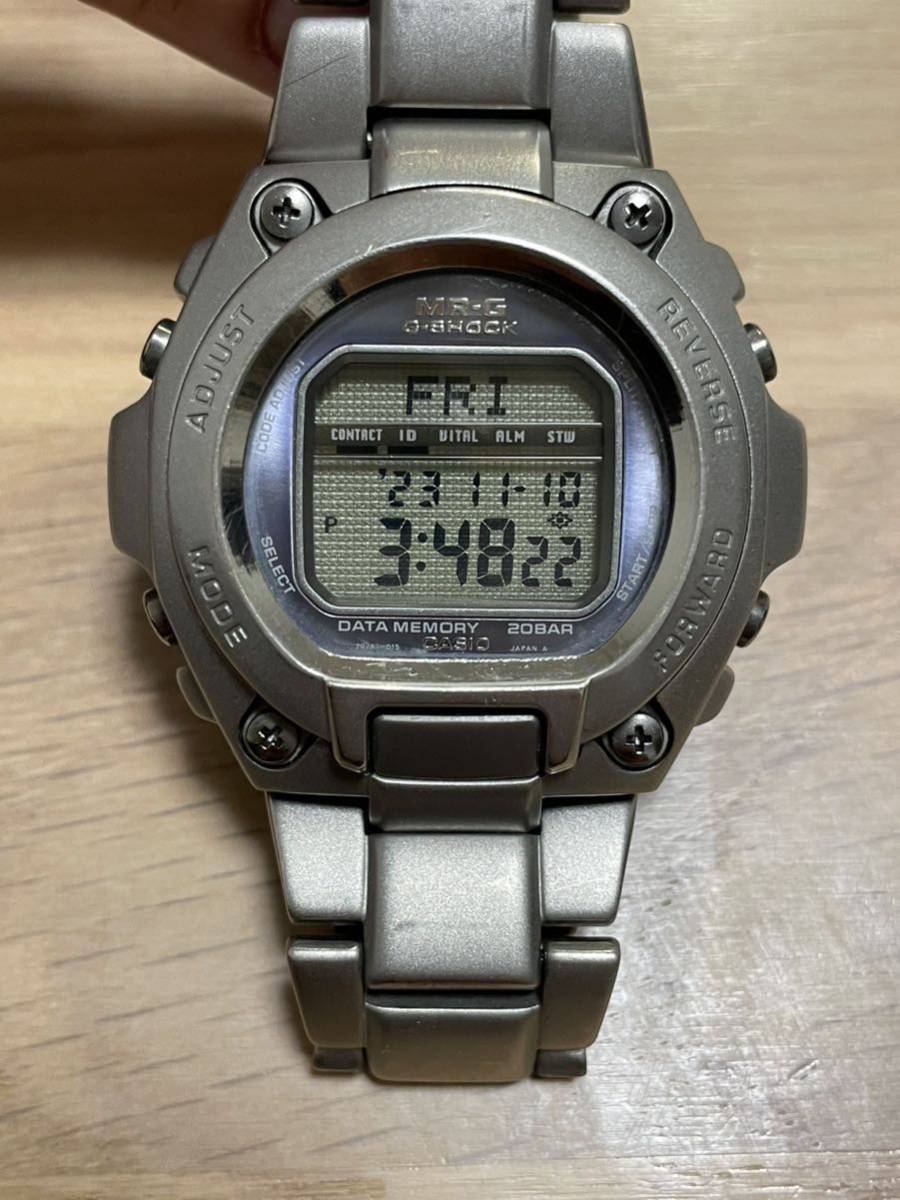 Yahoo!オークション - 美品 CASIO カシオ G-SHOCK MR-G 腕時計