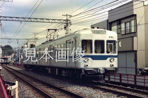 [鉄道写真] 静岡鉄道300形クモハ301急行 (1487)_画像1