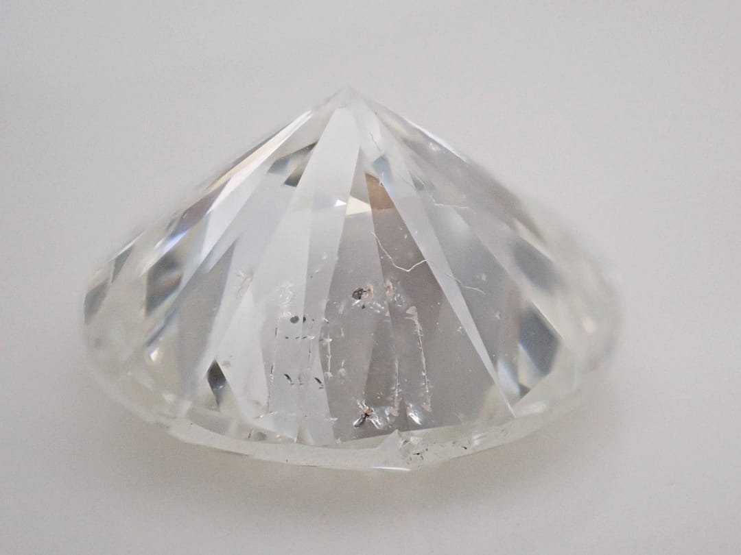 ダイヤモンドルース 2.725ct Hカラー SI-2クラリティ VERY GOODカット 蛍光性FAINT LDH 新品同様品 【送料無料】 C-8954_画像7