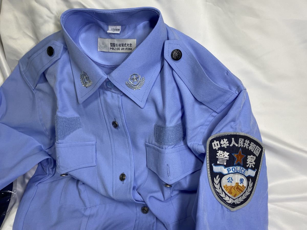 中国警察　女性警察官用制服セット　夏服_画像2