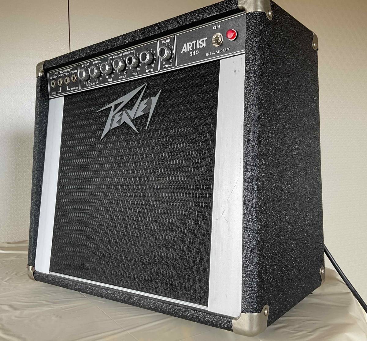 ジャンク　Peavey Artist 240 70年代 パワー真空管 120W アルニコSP　サンタナ　レイナード・スキナード_画像1