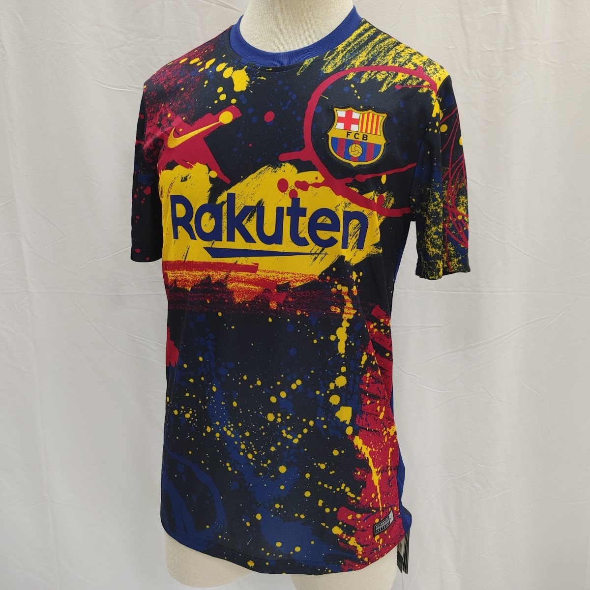 【意大利屋】ナイキ NIKE FCバルセロナ 19/20 プレマッチウェア Lトレーニングウェア スペイン リーガ サッカー ガウディ メッシ_画像1