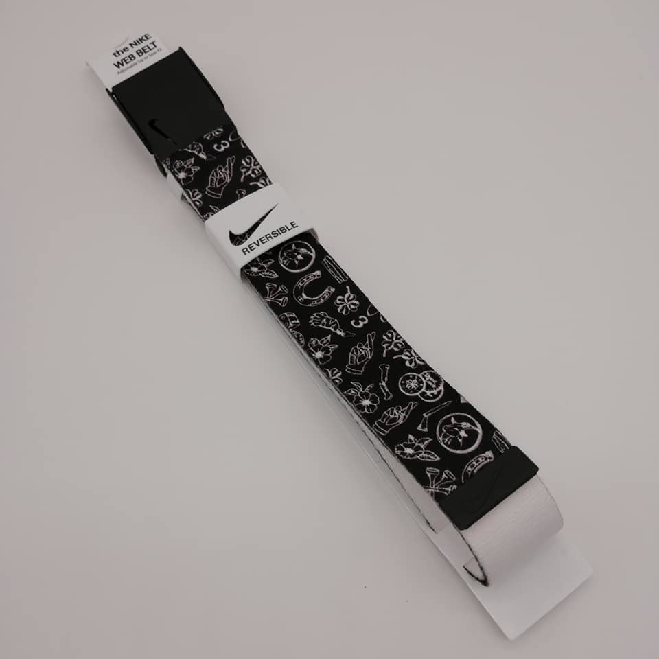 [Вместо прибыльного магазина] Nike Nike Golf Belt Belt Retversive Print Pattern Black