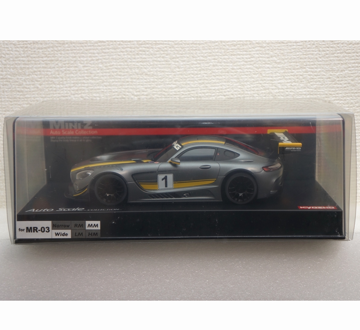 【送料無料】京商 ミニッツ ボディ メルセデス AMG GT3 (Kyosho MR-03 RM MINI-Z 1/27 1/28 ASC オートスケールコレクション) 