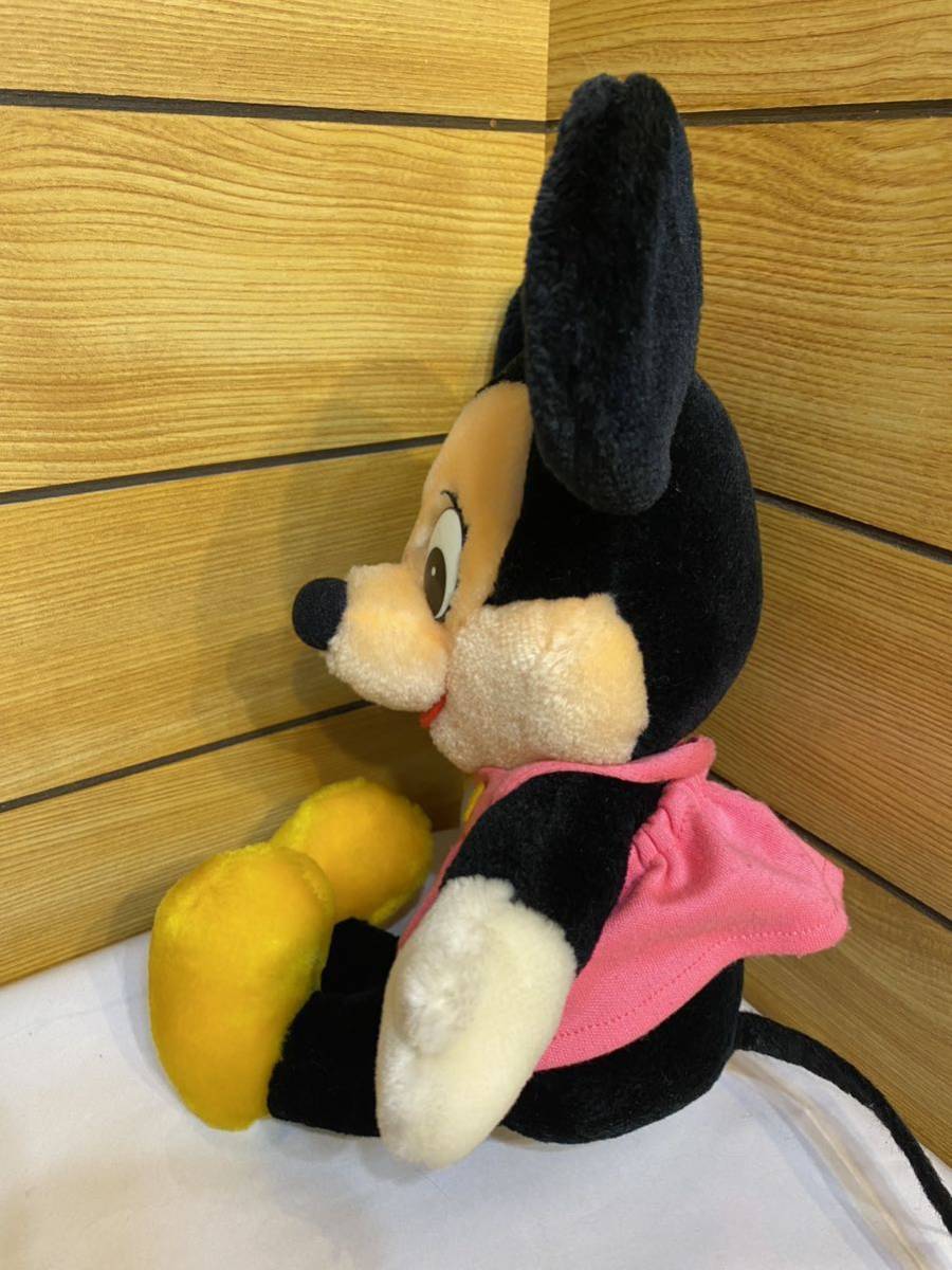  rare! beautiful goods! Tokyo sun and Star Mickey Mouse soft toy retro Disney Land .. at first Disney that time thing 
