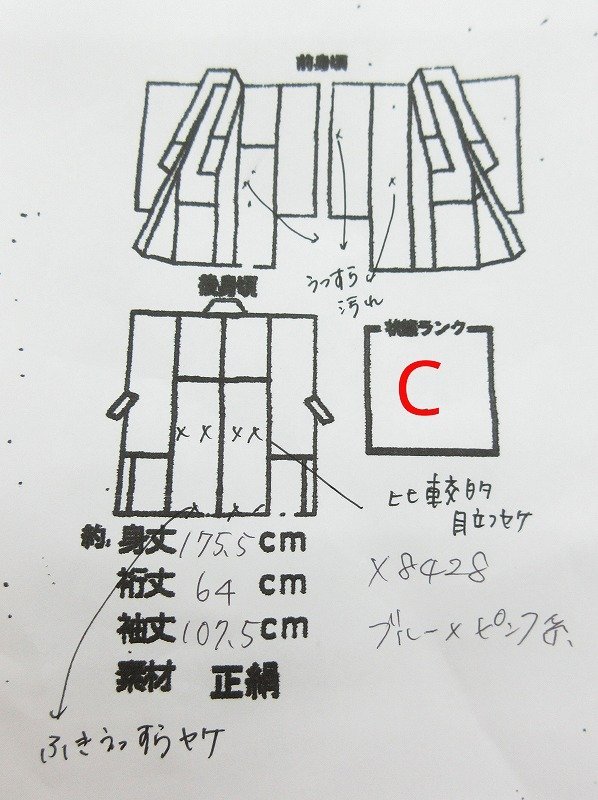 cherry★x8428qo★ブライダルフェア★婚礼 花嫁用 大振袖 引き振袖★結婚式 花魁 舞子衣装 前撮り コスプレ【中古品/正絹】_画像7