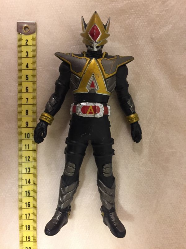  used * Bandai * sofvi * rider hero series * Kamen Rider . Blade [ gray b] besides exhibiting! Y-00078