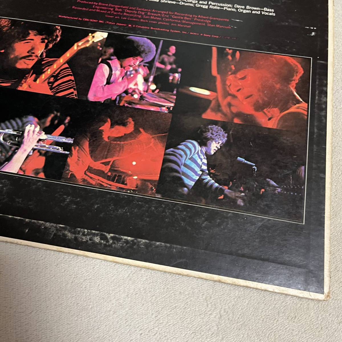 【国内盤】サンタナ SANTANA WAITING EVIL WAYS SHADES OF TIME / LP レコード / SONP-87 / ライナー有 / 洋楽ロック /_画像3