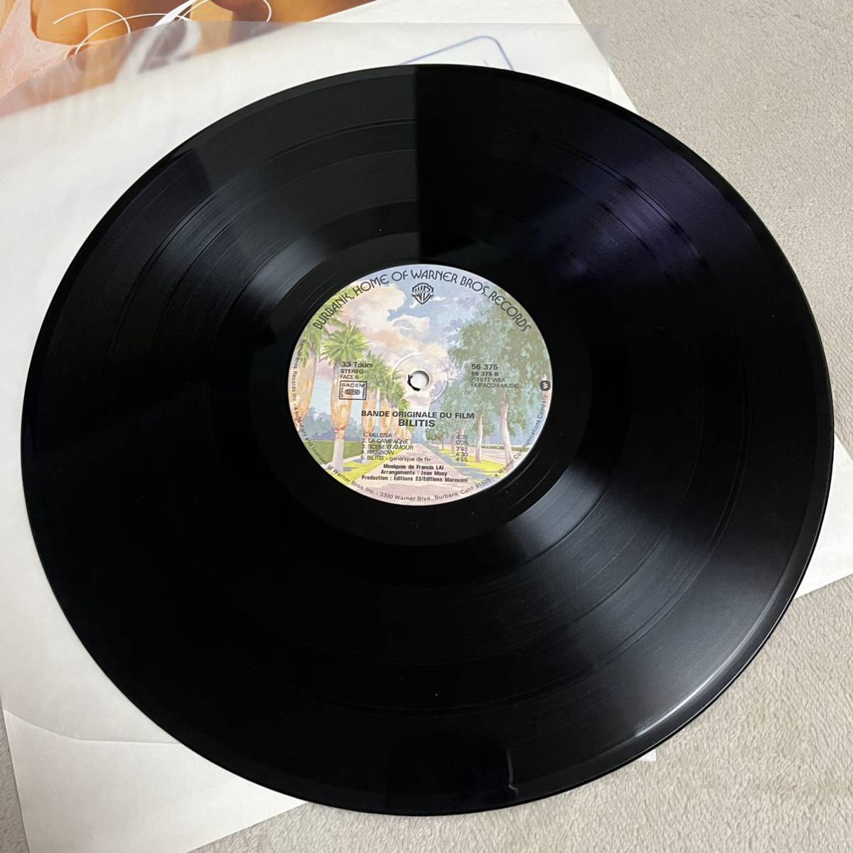 [ domestic record ]BILITISbilitisBande Originable du Film soundtrack DAVID HAMILTON/LP record /FML 78/ liner less / movie soundtrack 