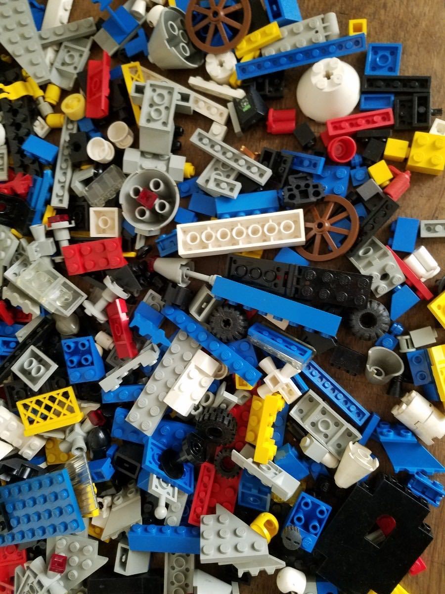 当時物 ジャンク レゴ ブロック 1kg以上 まとめて セット LEGO パーツ 部品 おもちゃ レトロ 玩具 _画像6