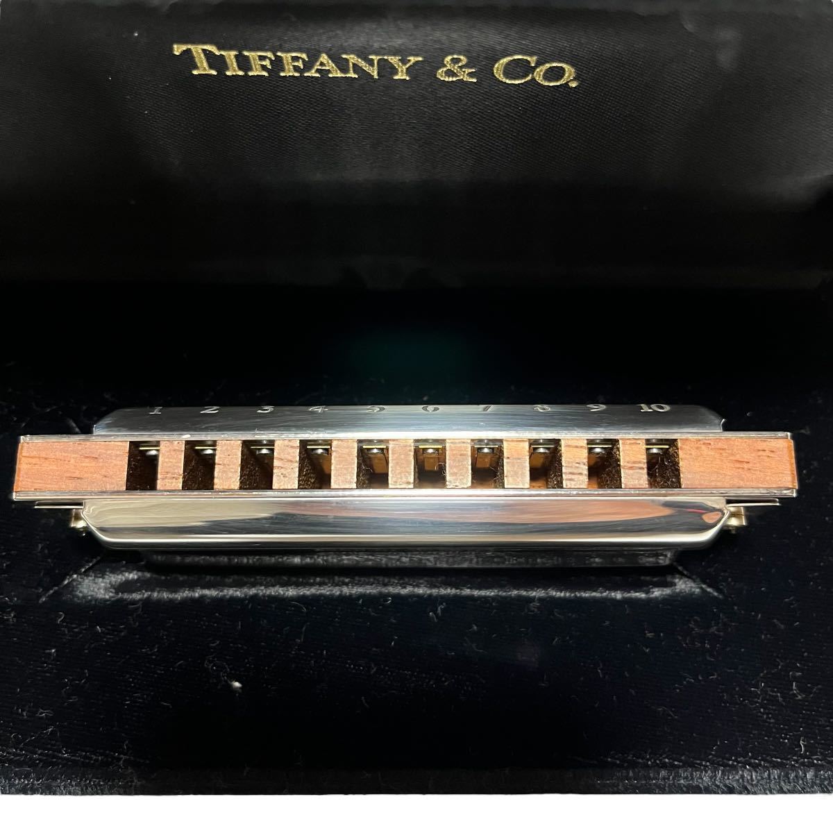 Tiffany&Co губная гармоника Sterling silver 925 редкий товар сигнал na-HOHNER музыкальные инструменты Tiffany 
