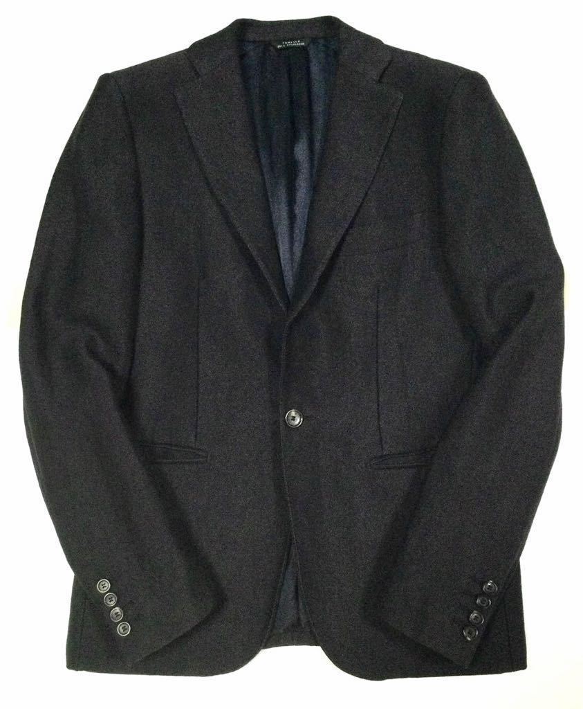 美品「TONELLO」“P1G1B-PN03” ノッチドラペル 1B コットンジャケット