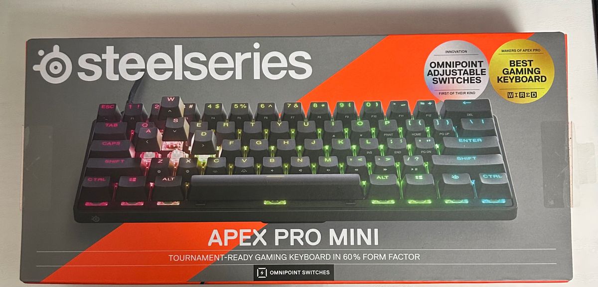 apexpromini SteelSeries キーボード ゲーミング APEX PRO MINI