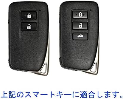 ブラック [Kinotaka] レクサス専用 3ボタン スマート キーケース TPU製 キーカバー GS IS NX RC RC_画像6