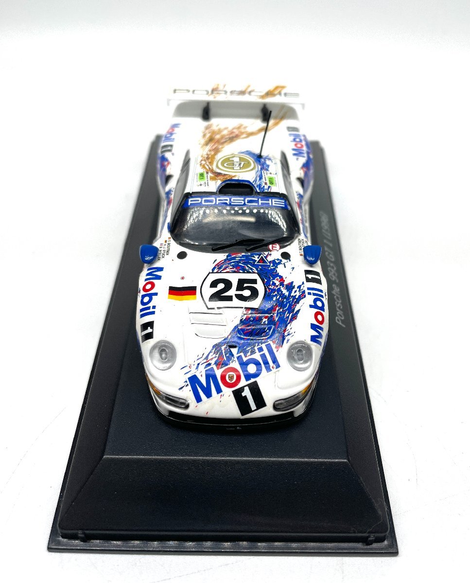 261△MINICHAMPS ミニチャンプス Porsche ポルシェ 993 GT1 25号車 1996年 ミニカーの画像4