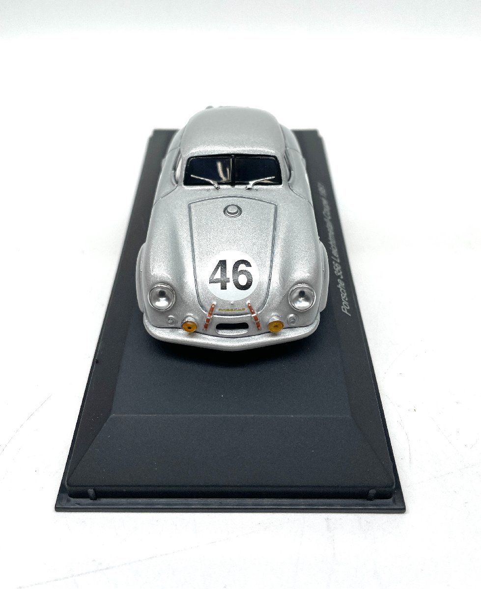 262△MINICHAMPS ミニチャンプス Porsche ポルシェ ミニカー 356 Coupe 1951年 シルバー 46号車_画像4