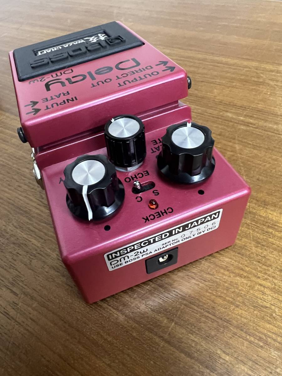 BOSS DM-2W Delay 技 WAZA CRAFT 動作確認済み_画像7