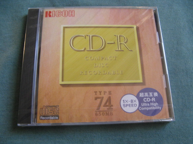 RICOH CD-R Type 74R-SG 2枚 未開封品_画像4