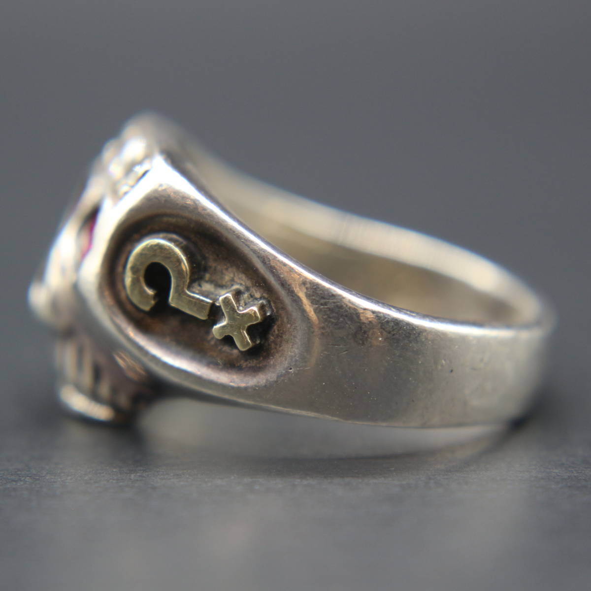 Flash Point / Jim Skull ring / 18 number / the first period / Vintage / silver / ring / Skull / Jim Skull / flash Point 