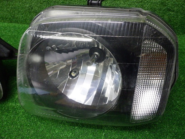 スズキ JB23W ジムニー ヘッドライト左右 ハロゲン 100-32647 231114066_画像2