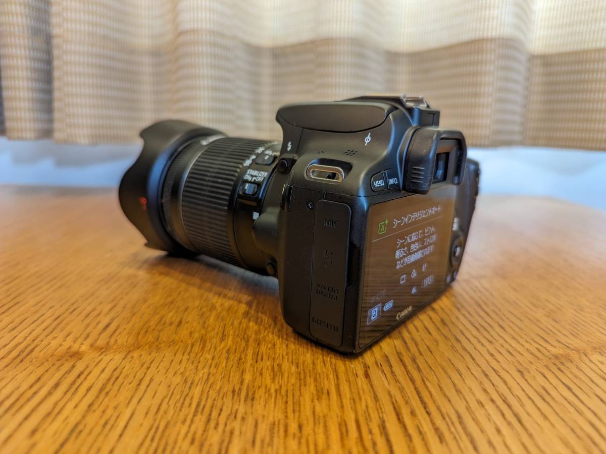 Canon デジタル一眼レフカメラ EOS Kiss X7 レンズキット EF‐S18-55mm F3.5-5.6 IS STM 付属 KISSX7-1855ISSTMLK_画像3