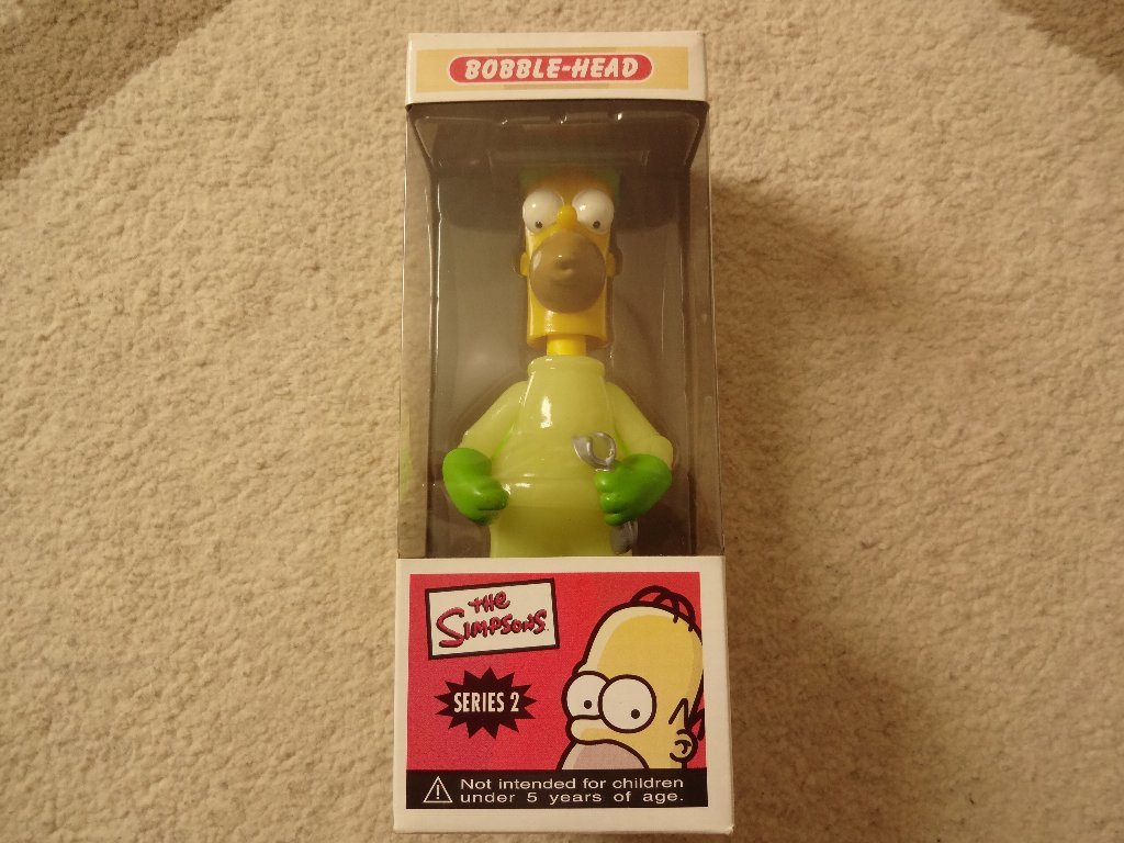 【ザ・シンプソンズ THE SIMPSONS】 BOBBLE-HEAD SERIES 2：HOMER★未開封品!!★の画像1