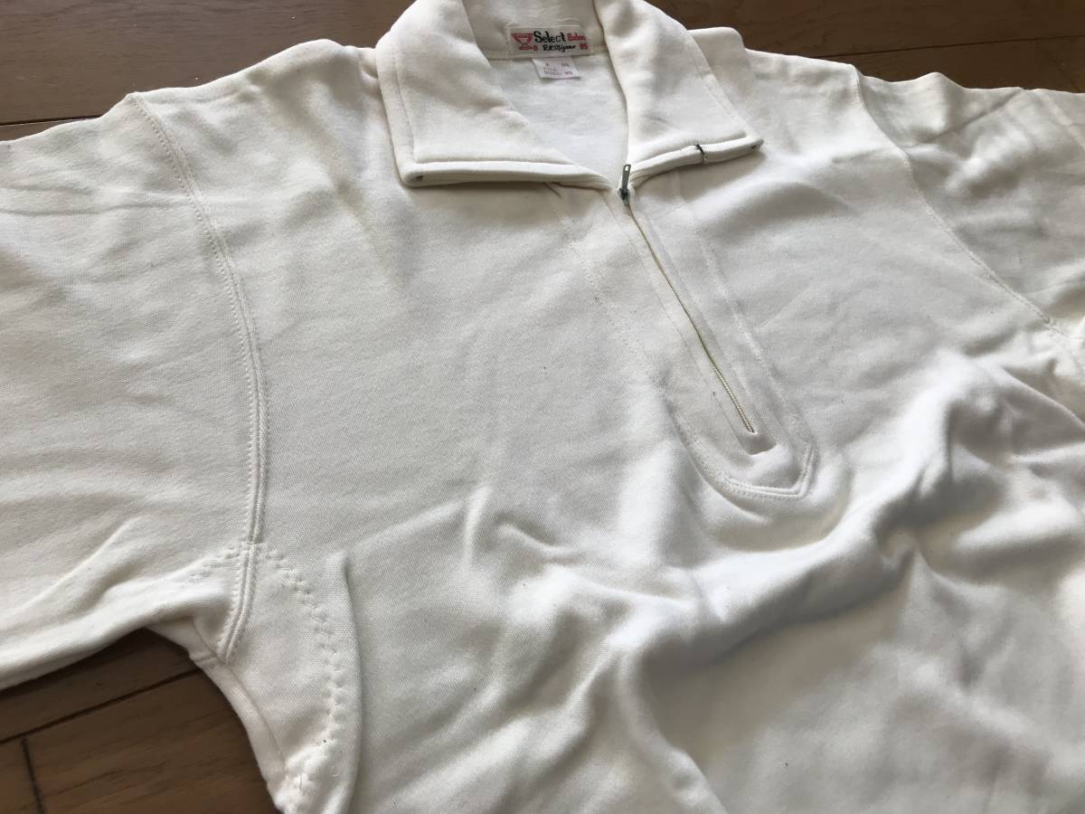  that time thing unused dead stock Mizuno beautiful Tsu . sport knitted long sleeve shirt collar attaching gym uniform product number :ES-11 size :95.HF166